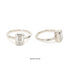 Bezel Set Emerald Cut Lab Grown Diamond Ring
